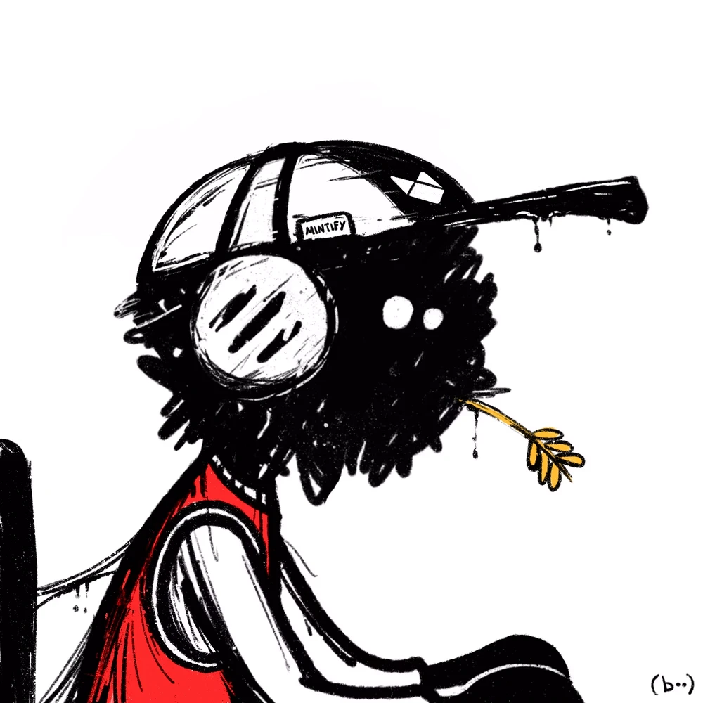 BLAST BEEINGS NFT artwork by bookofbee