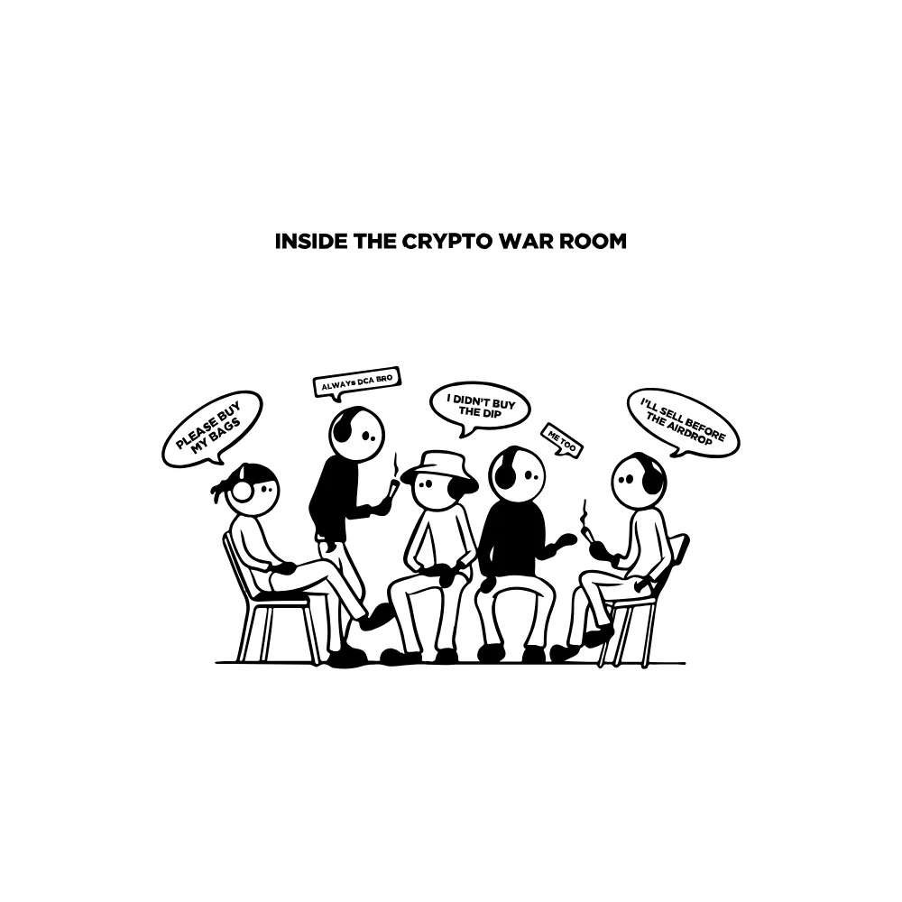 Onchain Crypto Cartoons artwork 5 by bookofbee