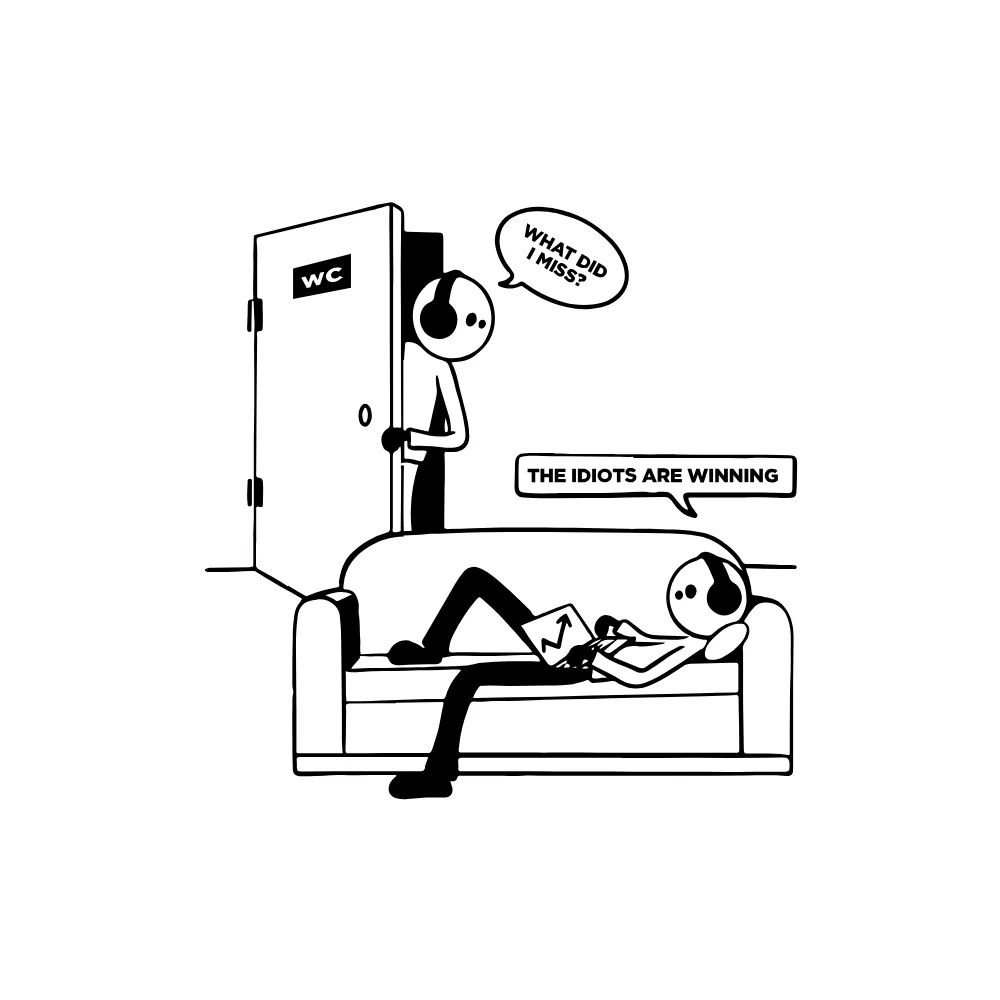 Onchain Crypto Cartoons artwork 6 by bookofbee
